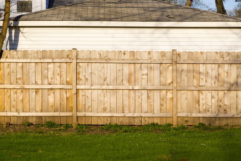 Backyard Wood Fence Service